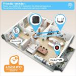 Wi-Fi Caregiver Alert System with Emergency Buttons