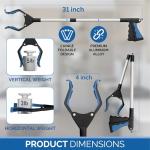 FitPlus PowerGrip T9 Grabber Reacher Tool