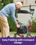 Kekoy 36" Grabber Tool for Seniors - Foldable & Rotating
