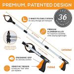 EZPIK Pro 36" Flexible Grabber Tool for Seniors