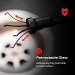 Magnetic Grabber Tool with LED Light, 27.7in