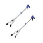 2 Pack 32" Foldable Reacher Grabber Tool