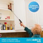 BirdRock Home 32-Inch Grabber Tool with LED Light