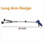2 Pack 32" Foldable Reacher Grabber Tool