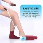 Sock Aid with Foam Handles for Easy Use