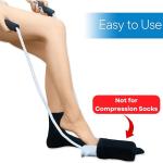 Deluxe Sock Aid with Foam Handles for Seniors