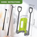 Compression Sock Aid with Replaceable Dressing Stick