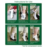 Sock Aid Device for Seniors with Shoe Horn