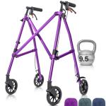 Vive Mobility Lightweight Folding Walker for Seniors