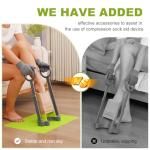 Compression Sock Aid with Silicone Mat for Seniors