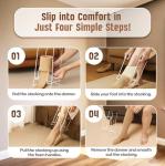 Mars Wellness Sock Aid Tool for Easy Dressing