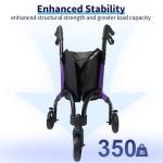 Lightweight Foldable 3 Wheel Walker for Seniors