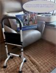 Stand Assist Aid for Elderly; Quad Walking Canes for Seniors; Couch Stand Assist; Aids for Getting Up from Toilet/Recliner/Bed; Height Adjustable 30'' to 36 ''; Soft Handle; 4 Legged feet