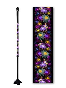 Adjustable Offset Quad Cane with Foam Handle