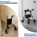 Lightweight Foldable 3 Wheel Walker for Seniors
