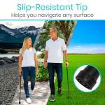 Vive Folding Cane - Lightweight Adjustable Walking Stick