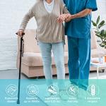 Lightweight Folding Cane for Seniors, Adjustable Height
