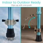 All-Terrain Metal Cane Tips for Ice (2 Pack)