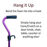 Cane Holder Clips - 3 Pack for Seniors