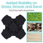 Vive Quad Cane Tip for Stable Walking Support