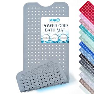 Power Grip Bathtub Safety Mat in Gray