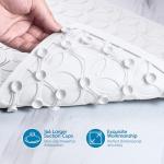 Non-Slip Rubber Bathtub Mat with Suction Cups