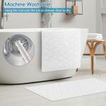 Non-Slip Rubber Bathtub Mat with Suction Cups