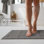Non-Slip Soft Bathroom Rugs, Quick Dry 16" x 24