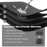 Non-Slip Quick-Dry Bath Mat - Dark Grey