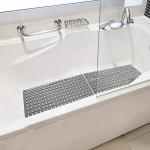 BEMISO Non-Slip Shower Mat with Suction Cups