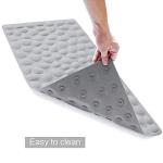Non-Slip Soft Rubber Bath Mat with Suction Cups