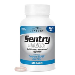 21st Century Sentry Senior Men’s Vitamins 50+ 100 Count