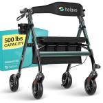 Heavy Duty Bariatric Walker with Adjustable Seat