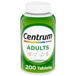 Centrum Adult Multivitamins with Antioxidants - 200 Count