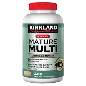 Kirkland Adult 50+ Multivitamins & Minerals, 400 Tablets