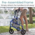 Vive Mobility Lightweight 3-Wheel Walker for Seniors