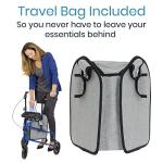 Vive Mobility Lightweight 3-Wheel Walker for Seniors