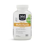Mature Adult Once Daily Multivitamins, 180 Count