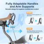 Heavy Duty Rollator Walker for Seniors - 450lb Capacity