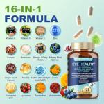 Eye Vitamins with Omega-3 for Macular Health