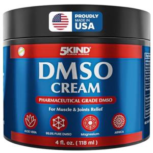 5Kind Pain Relief DMSO Cream with Aloe Vera