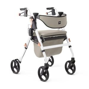 Medline Empower Rollator Walker with Memory Foam Seat