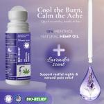 Hemp Pain Relief Roll-On Gel with Lavender Scent