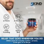 5Kind Pain Relief DMSO Cream with Aloe Vera