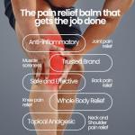 Natural Pain Relief Balm for Joints and Muscles