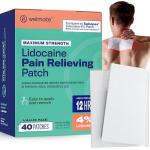 Maximum Strength Lidocaine Pain Relief Patches (40ct)
