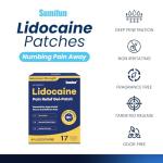 Sumifun Lidocaine Pain Relief Patches - Maximum Strength