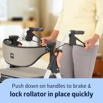Medline Empower Rollator Walker with Memory Foam Seat