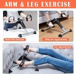 Under Desk Bike Pedal Exerciser for Seniors