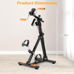 Adjustable Pedal Exerciser for Seniors' Fitness